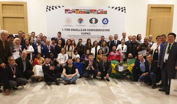 Team Europe wins FIDE Confederation Cup for Players with Disabilities