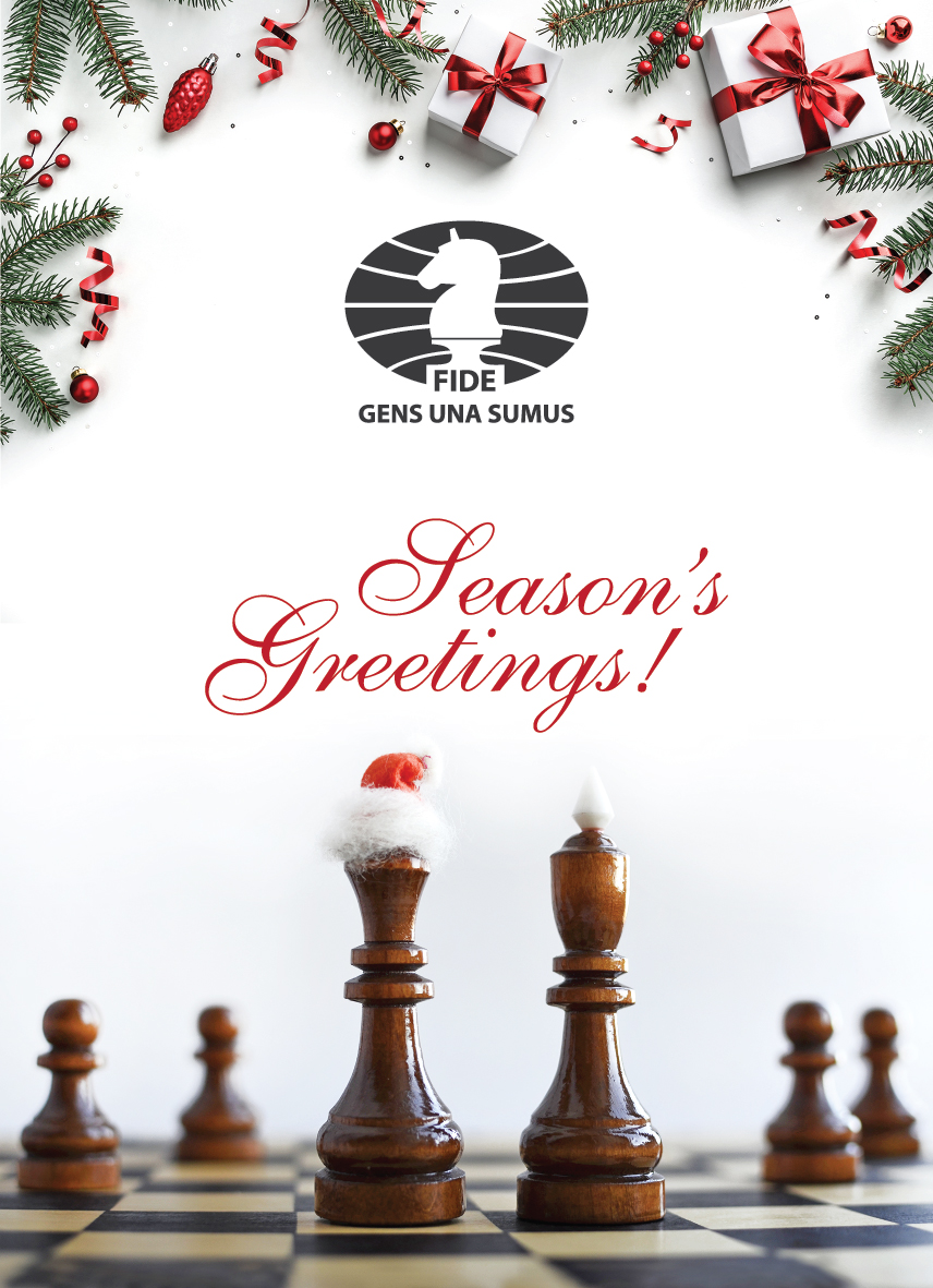 Season’s Greetings and Holiday Announcement