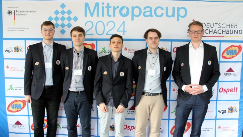 Team Germany, the winners of 2024 Mitropa Cup