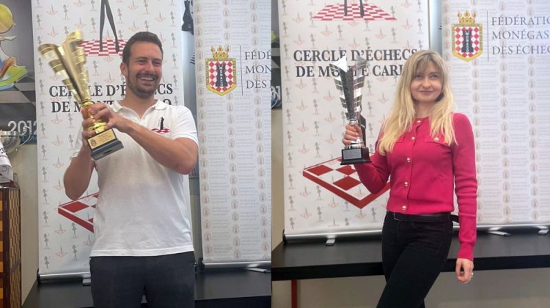 André Meylan and Marija Zvereva win 2024 Monaco Championship